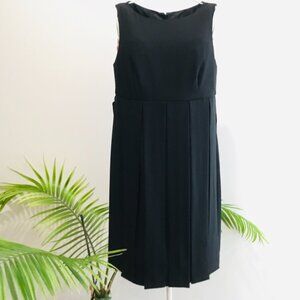 NWT CAbi Black Crepe Flapper Dress - Size 6